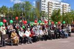 Районный митинг и возложение цветов и венков в честь празднования 79-ой годовщины Великой Победы. Май 2024