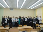 Торжественное вручение профсоюзных билетов учащимся нового набора. Октябрь 2025